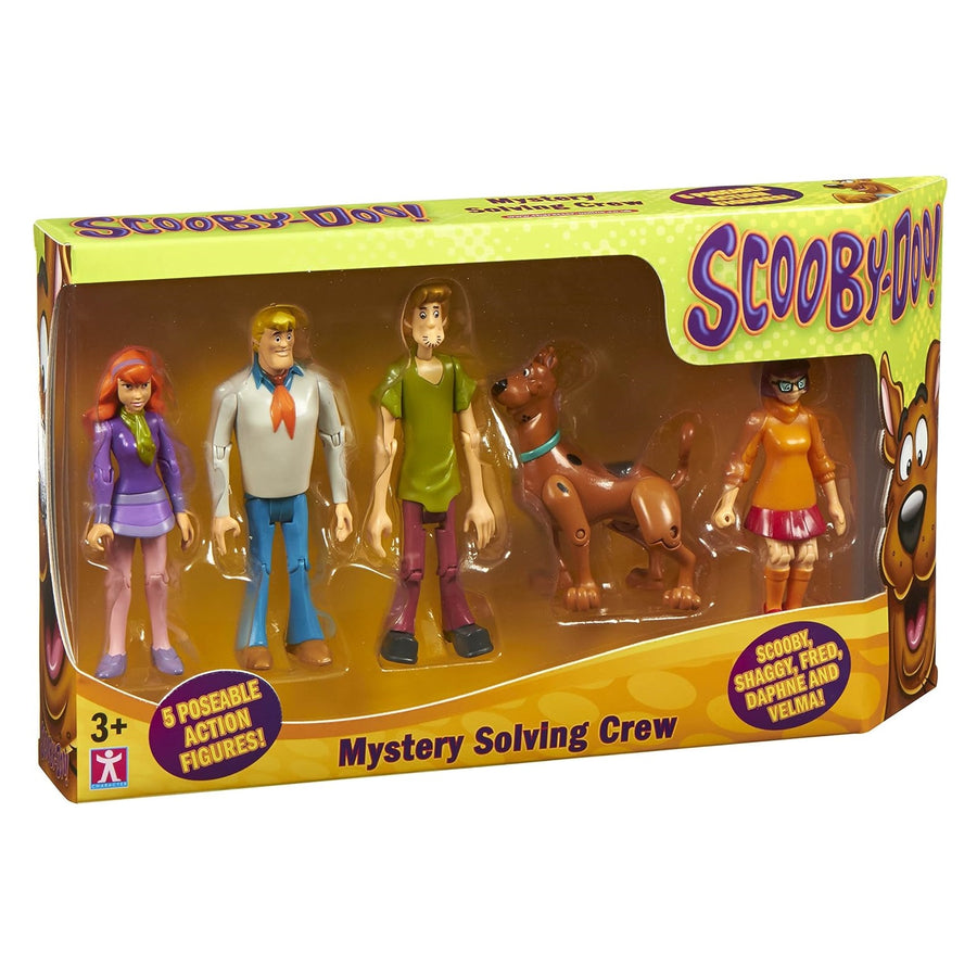 Scooby Doo - Mystery Solving Crew - 5 Poseable Action Figures Pack