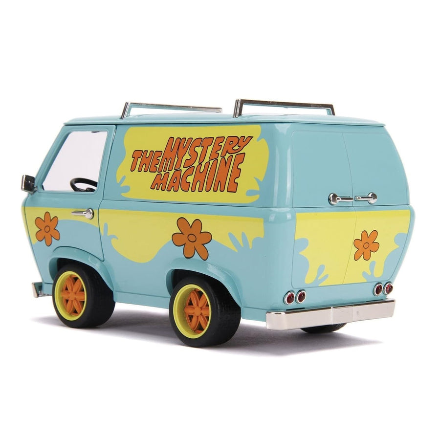 Scooby Doo - Mystery Machine 1:24 Scale Diecast Model Car with Shaggy & Scooby-Doo