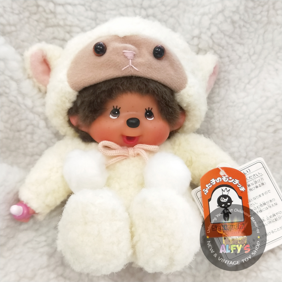 Sekiguchi MONCHHICHI in Sheep Costume Plush Toy from Japan