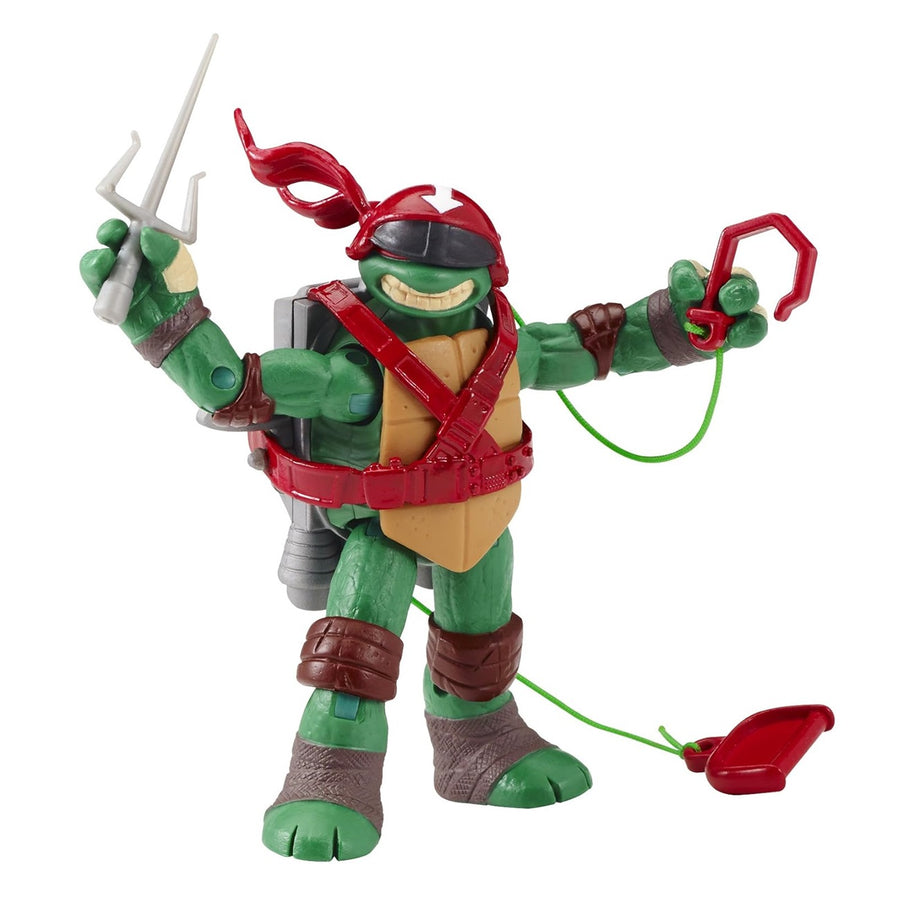 Playmates TMNT - SPYLINE RAPH (2016) Zipline Action Figure