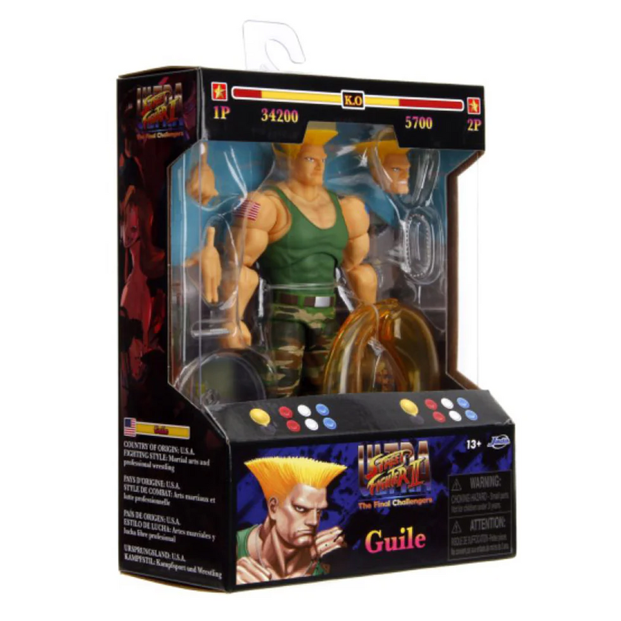 Street Fighter - GUILE 6” Action Figure