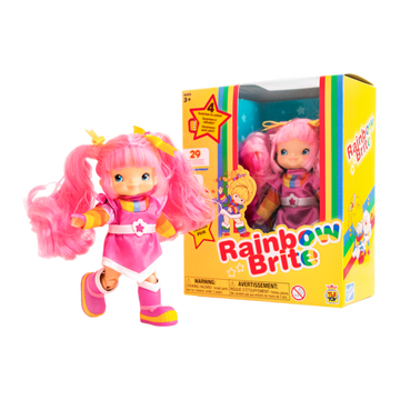 Rainbow Brite - Tickled Pink 5.5'' Poseable Fashion Doll