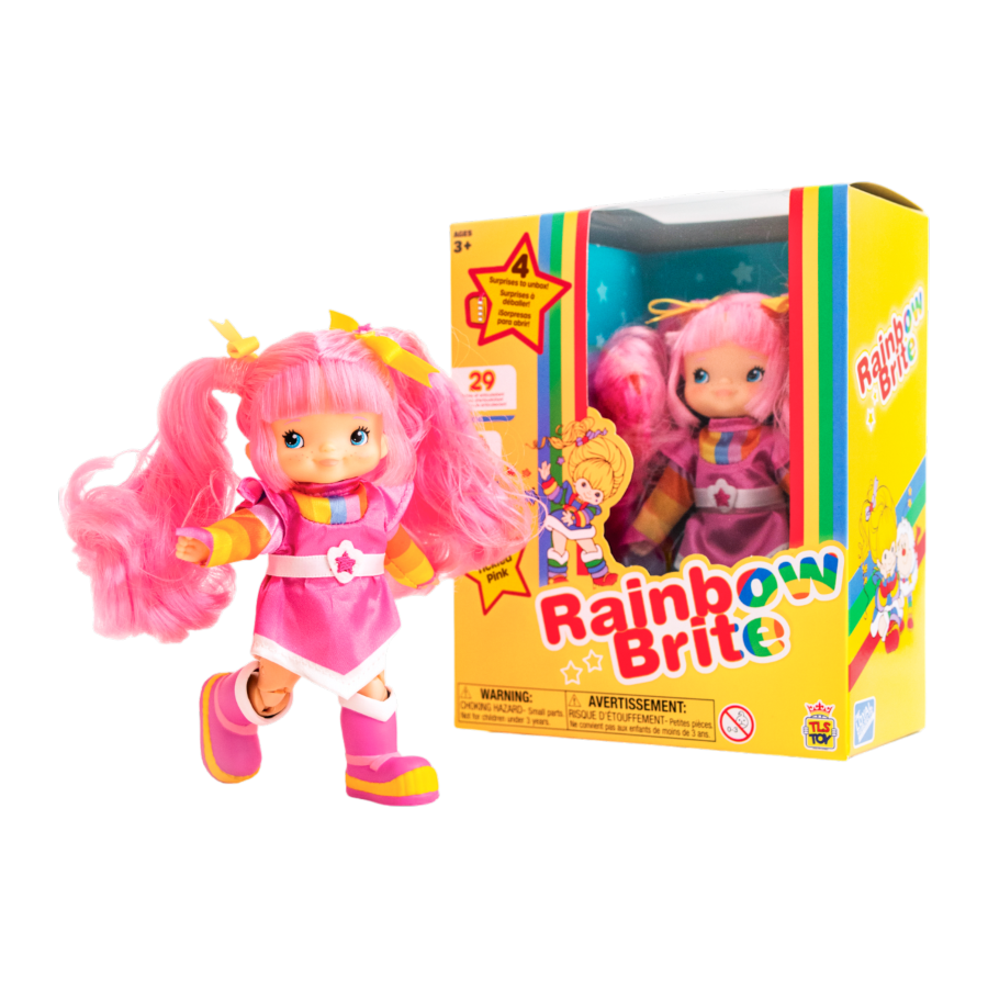 Rainbow Brite - Tickled Pink 5.5'' Poseable Fashion Doll