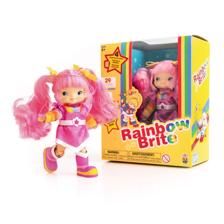 Rainbow Brite - Tickled Pink 5.5'' Poseable Fashion Doll