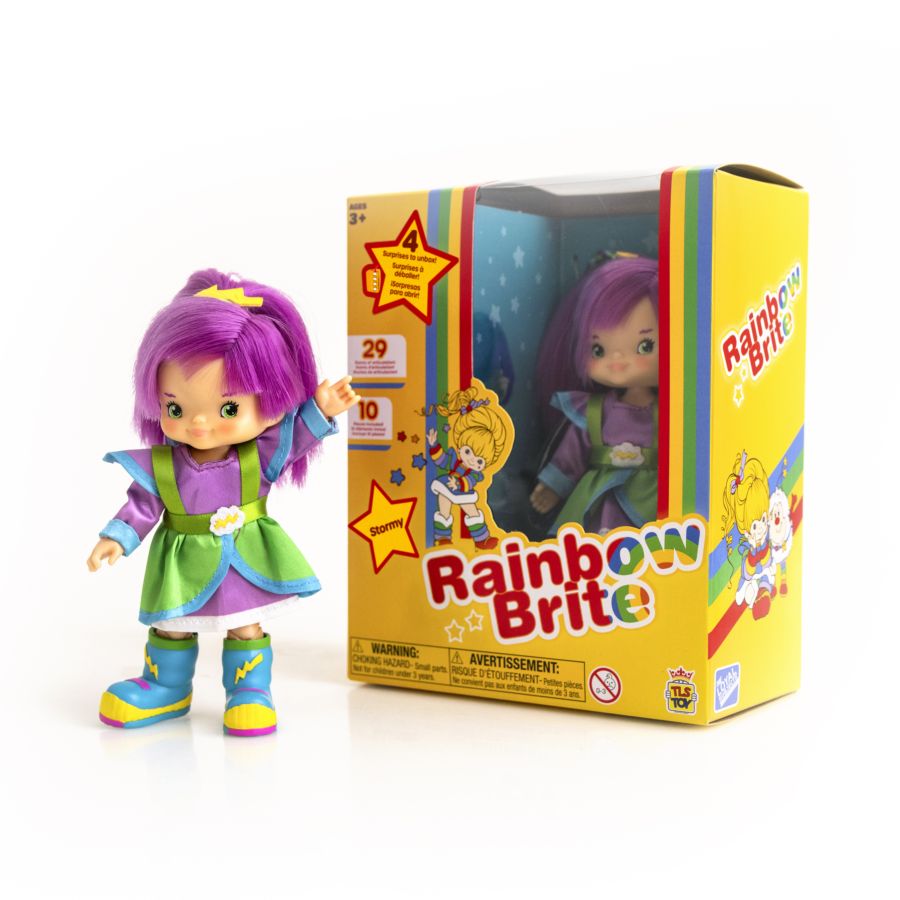 Rainbow Brite - Stormy 5.5'' Poseable Fashion Doll