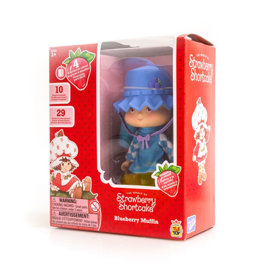 Strawberry Shortcake - Blueberry Muffin 5.5'' Poseable Fashion Doll