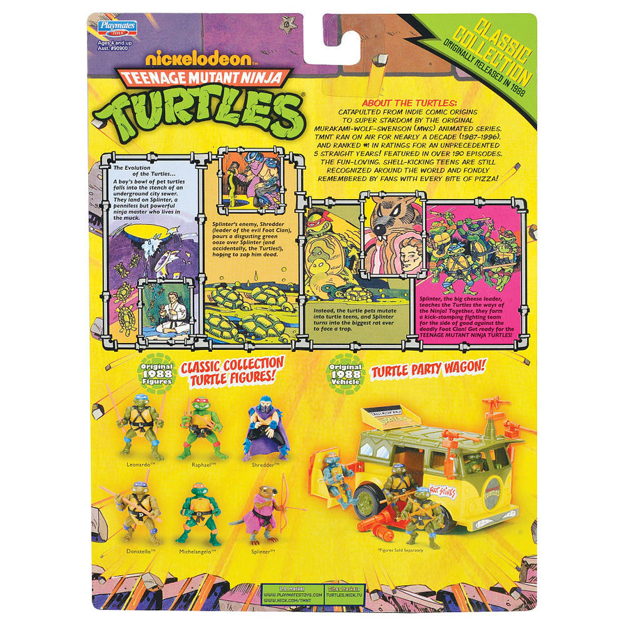 Playmates TMNT Classic Collection (2013) - Full Set of 6