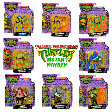 Playmates TMNT - Mutant Mayhem 2023 Figures