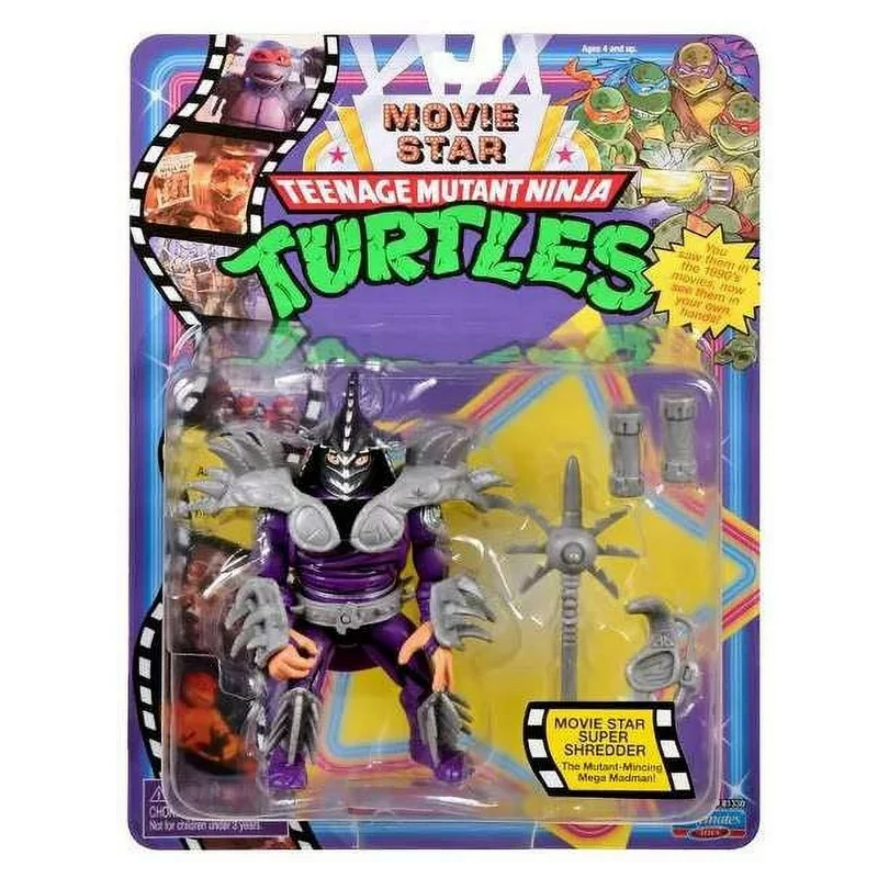 Playmates TMNT - MOVIE STAR Teenage Mutant Ninja Turtles Action Figures