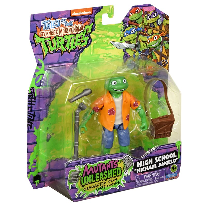 Playmates Tales of TMNT - Mutants Unleashed (Series 1) Set of 4 Action Figures