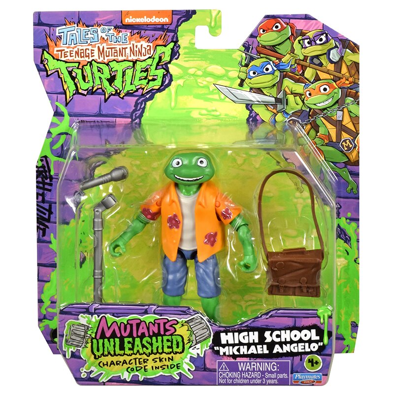 Playmates Tales of TMNT - Mutants Unleashed (Series 1) Set of 4 Action Figures