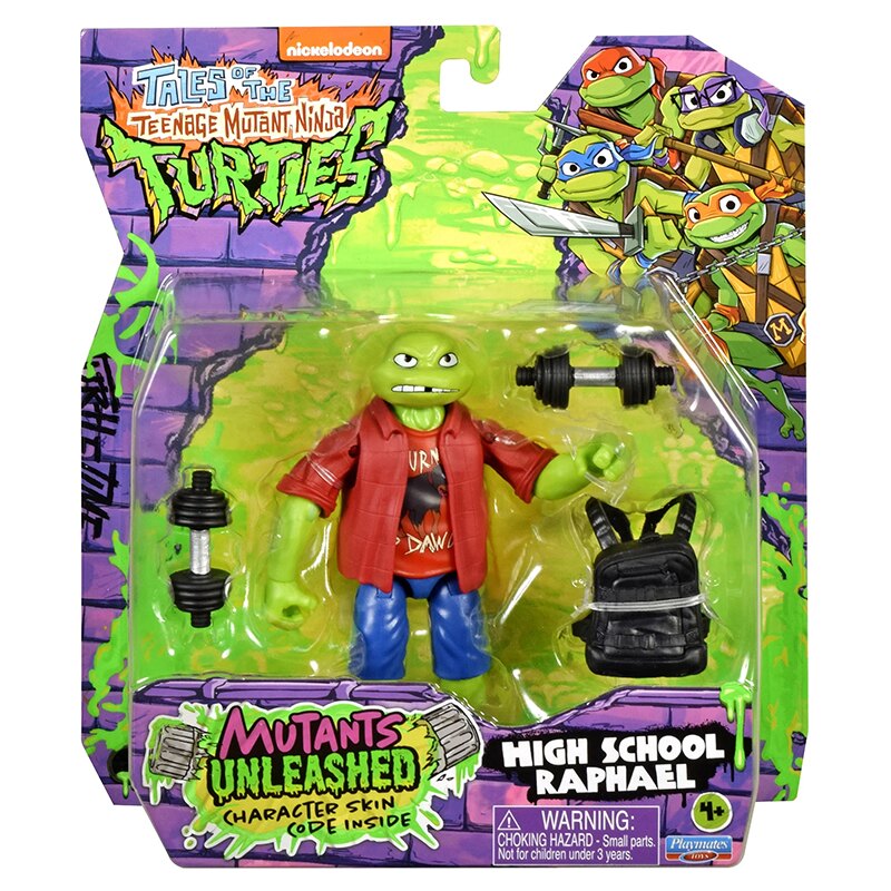 Playmates Tales of TMNT - Mutants Unleashed (Series 1) Set of 4 Action Figures