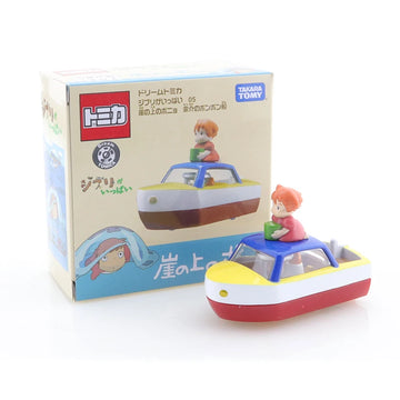 Dream Tomica Studio Ghibli PONYO on Sosuke's Pom-Pom Boat Diecast