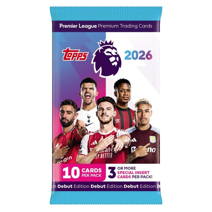Topps 2026 Premier League Trading Cards Booster Box (28 packs) Factory Sealed