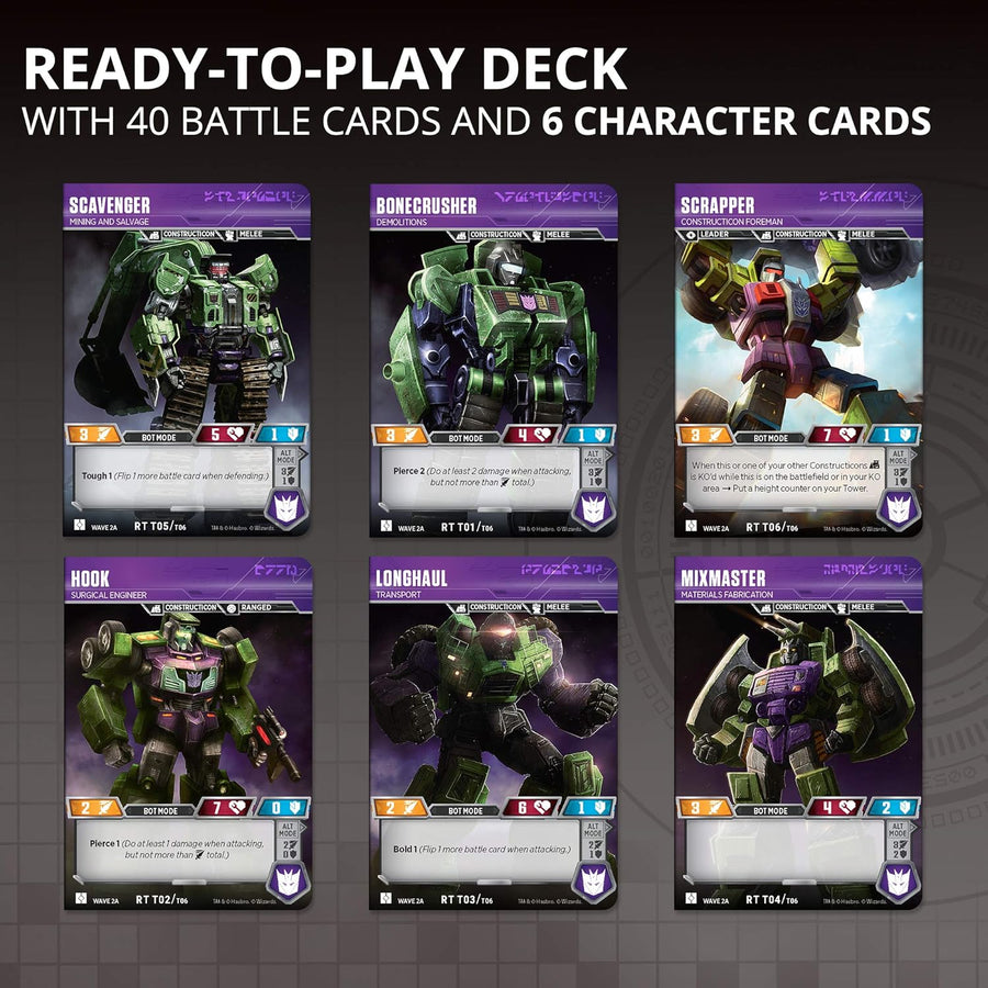 Transformers TCG - Devastator Deck Card Game