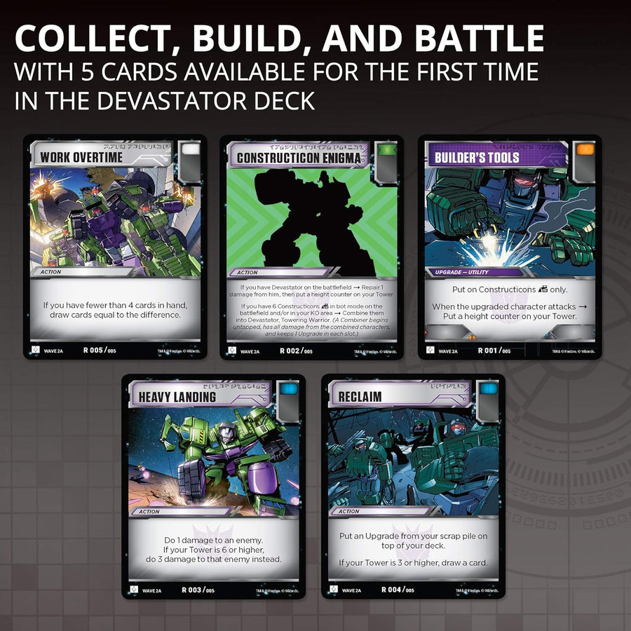 Transformers TCG - Devastator Deck Card Game