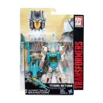 Transformers - Titans Return - Deluxe Class Autobot Teslor & BRAINSTORM