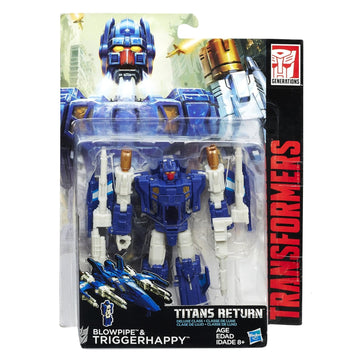 Transformers - Titans Return - Deluxe Class Blowpipe & TRIGGERHAPPY Decepticon