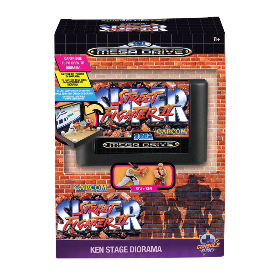 Console Heroes - Street Fighter II Collectible Diorama: Ryu vs Ken