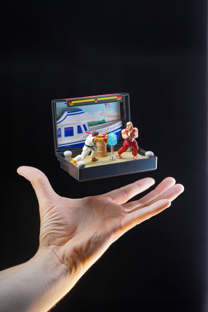 Console Heroes - Street Fighter II Collectible Diorama: Ryu vs Ken