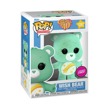 Care Bear - Wish Bear (Limited Chase Flocked Edition) Pop! Vinyl Figures No. 1207