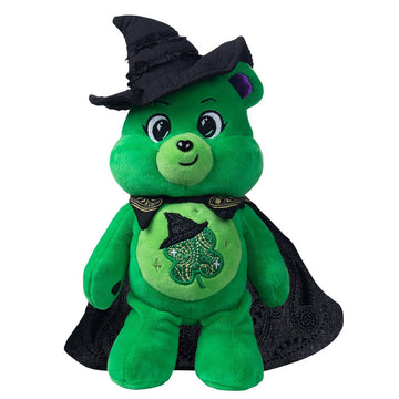 Care Bears x Wicked - Good Luck Bear as Elphaba Small Plush