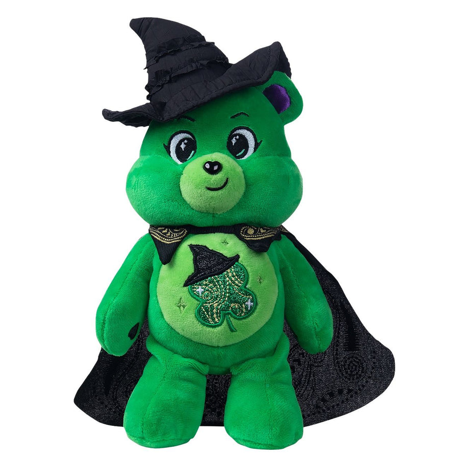Care Bears x Wicked - Good Luck Bear as Elphaba Small Plush