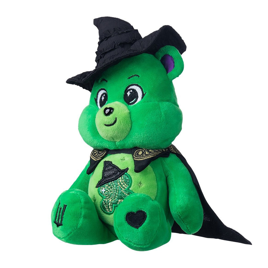 Care Bears x Wicked - Good Luck Bear as Elphaba Small Plush