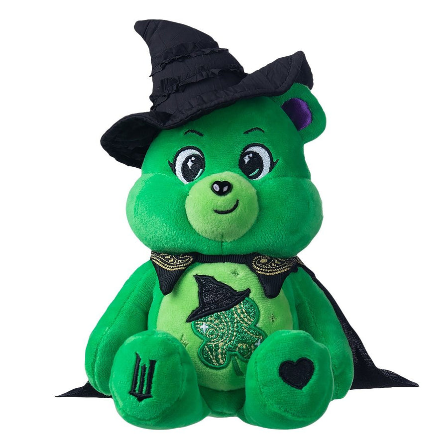 Care Bears x Wicked - Good Luck Bear as Elphaba Small Plush