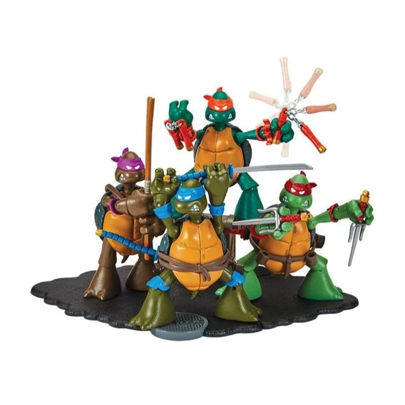 Playmates TMNT - 40th Anniversary Original Sketch Turtle Figures