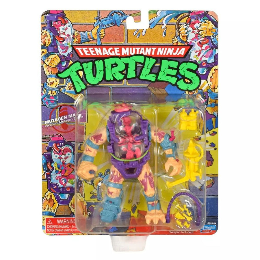 Playmates TMNT - Classic Mutant: Rat King, Casey Jones, Slash, Mutagen Man Action Figures