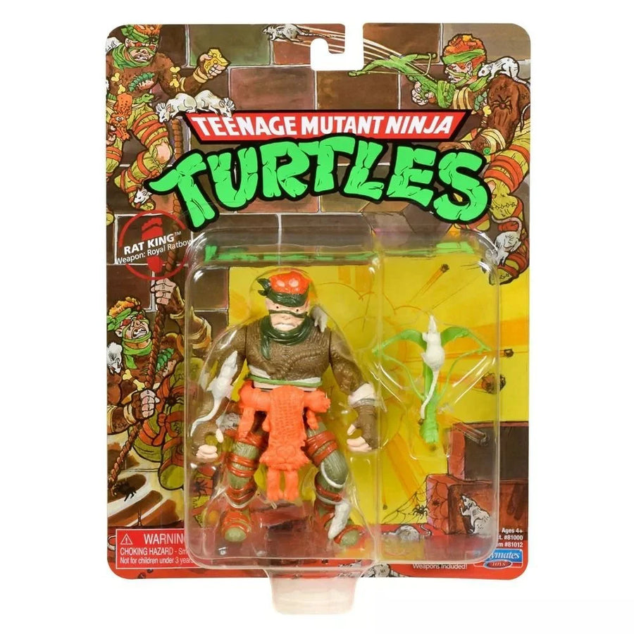 Playmates TMNT - Classic Mutant: Rat King, Casey Jones, Slash, Mutagen Man Action Figures