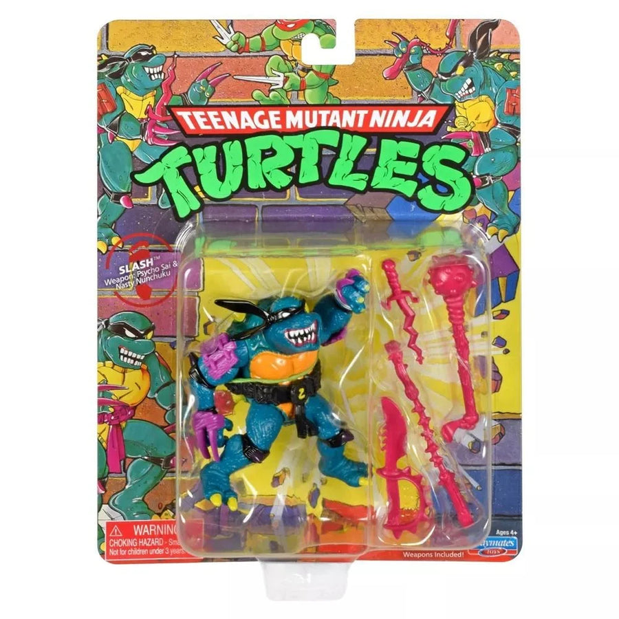 Playmates TMNT - Classic Mutant: Rat King, Casey Jones, Slash, Mutagen Man Action Figures