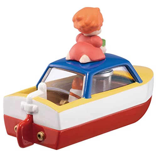 Dream Tomica Studio Ghibli PONYO on Sosuke's Pom-Pom Boat Diecast