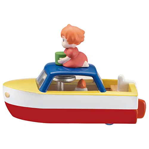 Dream Tomica Studio Ghibli PONYO on Sosuke's Pom-Pom Boat Diecast