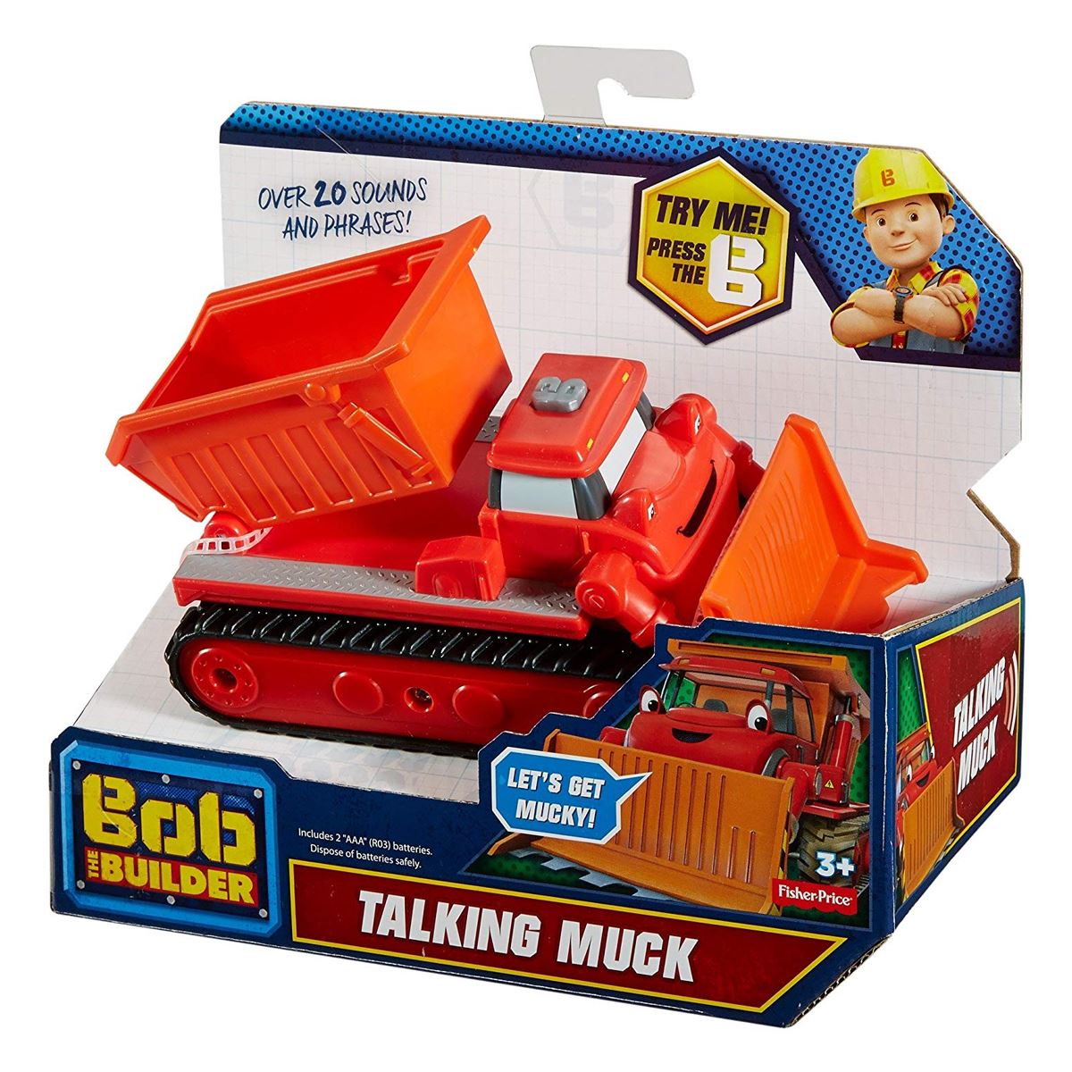Bob the Builder Talking Muck Truck – Alfy's New Vintage Toy Shop