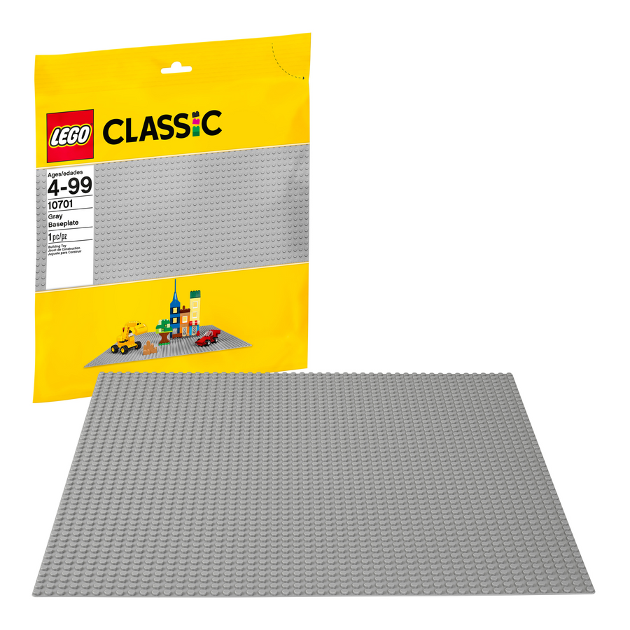 LEGO - 10701 Classic Gray Baseplate