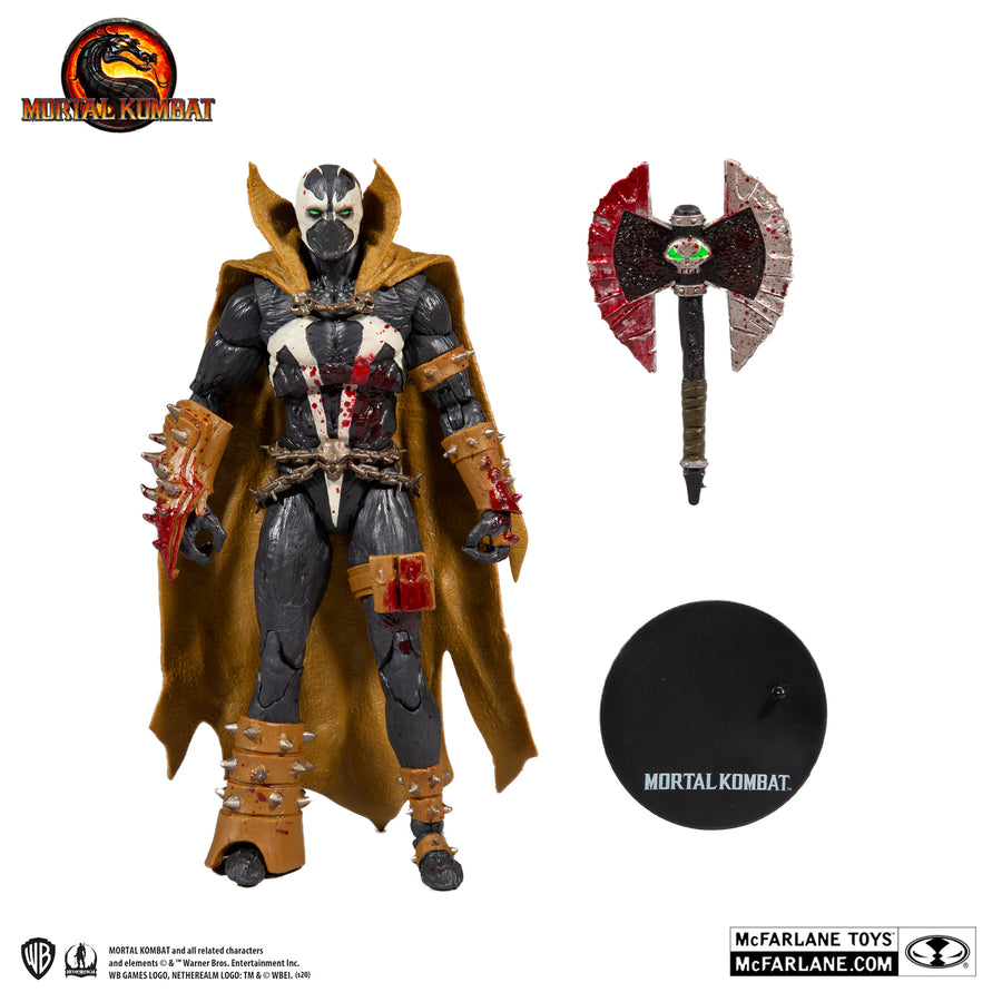 McFarlane Mortal Kombat - Spawn (Bloody McFarlane Classic Skin) 7” scale Action Figure