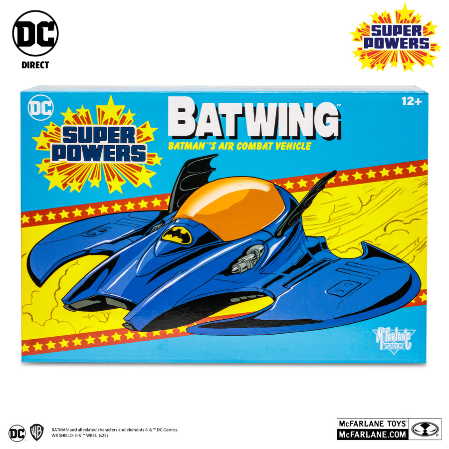 McFarlane DC Direct Super Powers - Retro Batwing Vehicle