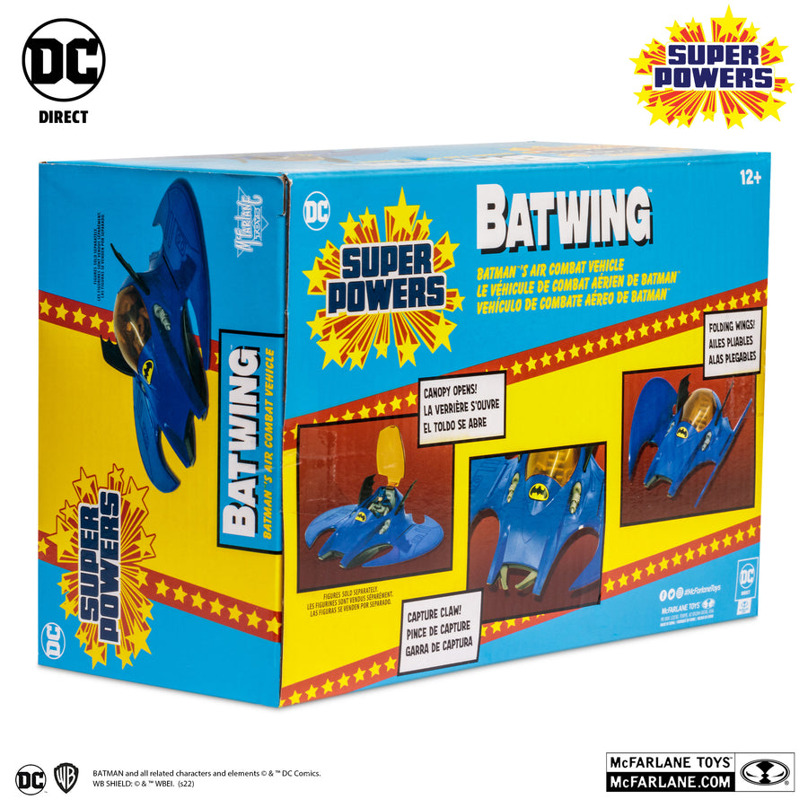 McFarlane DC Direct Super Powers - Retro Batwing Vehicle