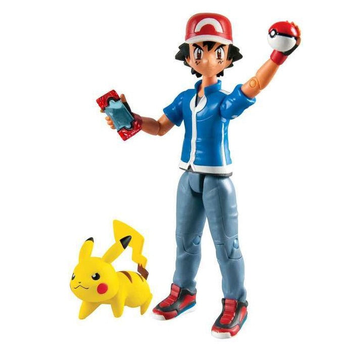 Pokemon Ash & Pikachu Action Figures by TOMY ©2017