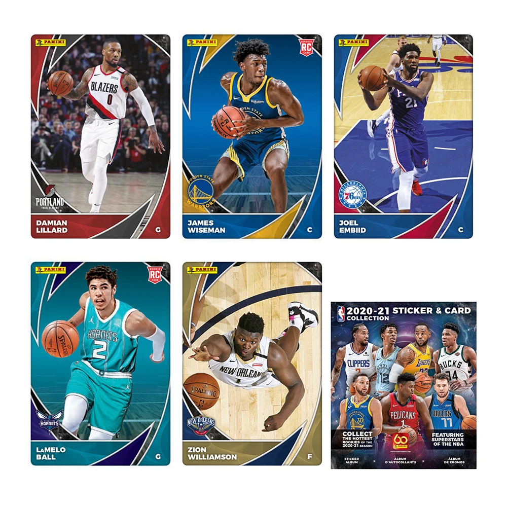 スポーツ選手 2020-21 PANINI NBA CARDS 2020-21 Panini NBA Sticker & Card Collection – Alfy's New