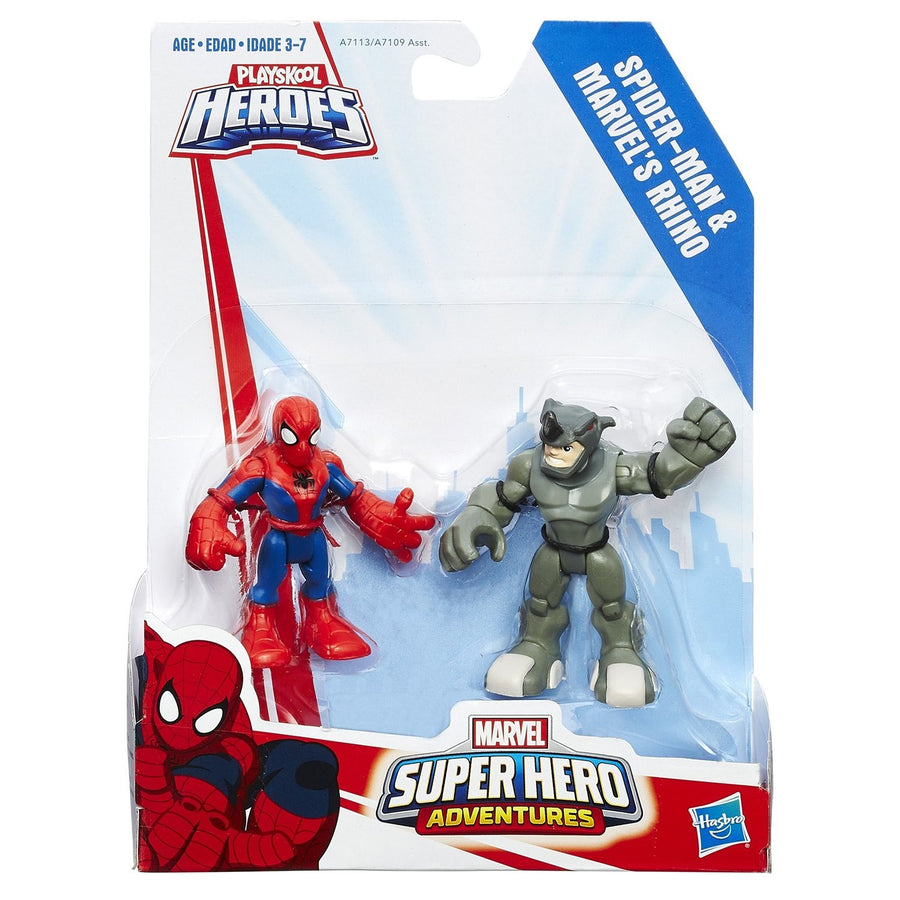 Playskool Heroes - Spiderman & Rhino