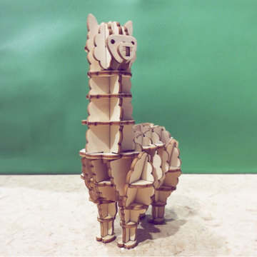 Kigumi - Alpaca Plywood Puzzle