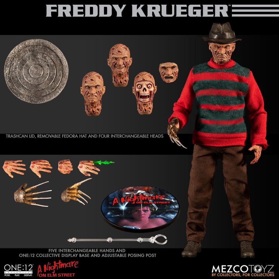 Nightmare on Elm St - 1:12 Freddy Krueger Figure