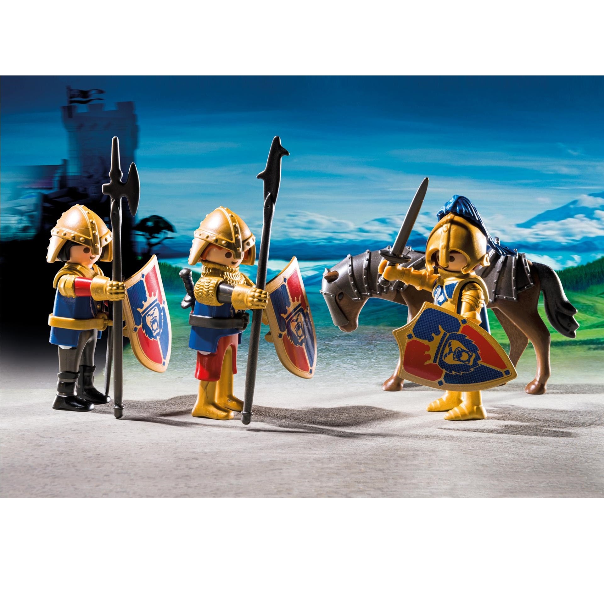 Playmobil Louis Roi Des Chevaliers Du Lion + épée Et Bouclier - Édition Limitée, Neuf