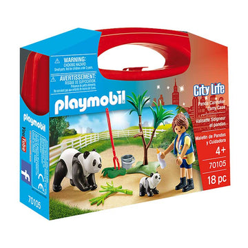Playmobil 70105 - Panda Caretaker Carry Case