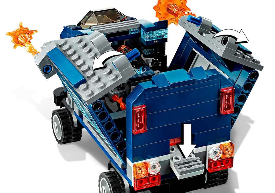LEGO - 76143 Marvel Avengers Truck Take-down