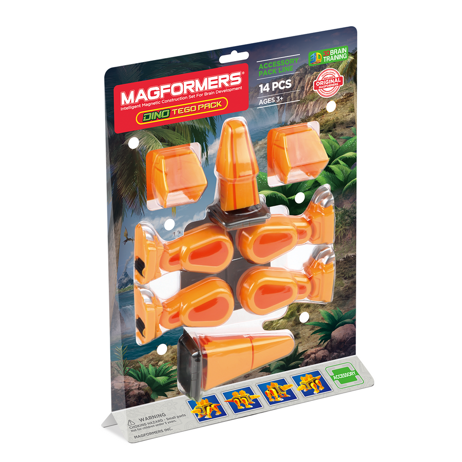 Magformers Dino Tego Accessory Pack 14 pcs