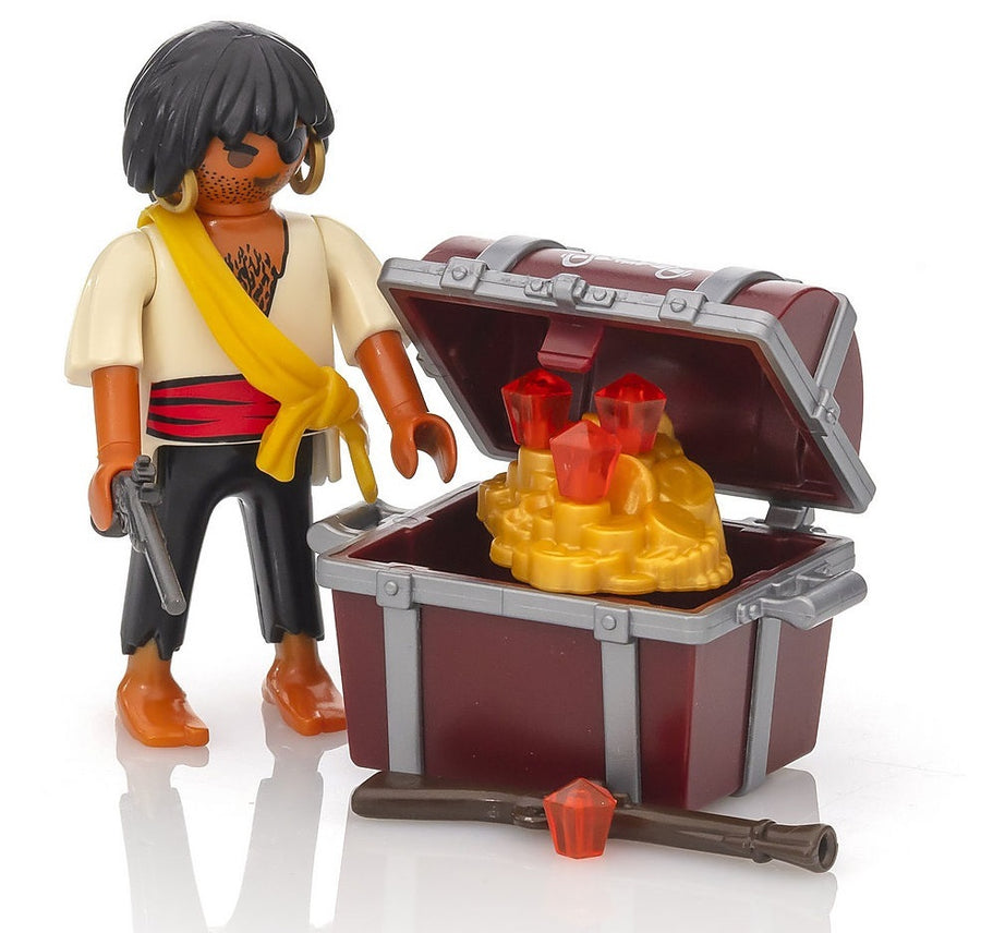 Playmobil - 9358 Pirate with Treasure Chest